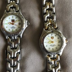 2 Tag Heuer wrist watches